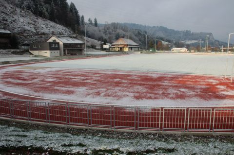 Der Winter kündigt sich ganz leicht an