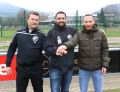 Trainer von 2017 - 2020: Michael Rauer (li) und Ceyhun Sür (re). Spielausschuss Claudio Tamburello in der MItte